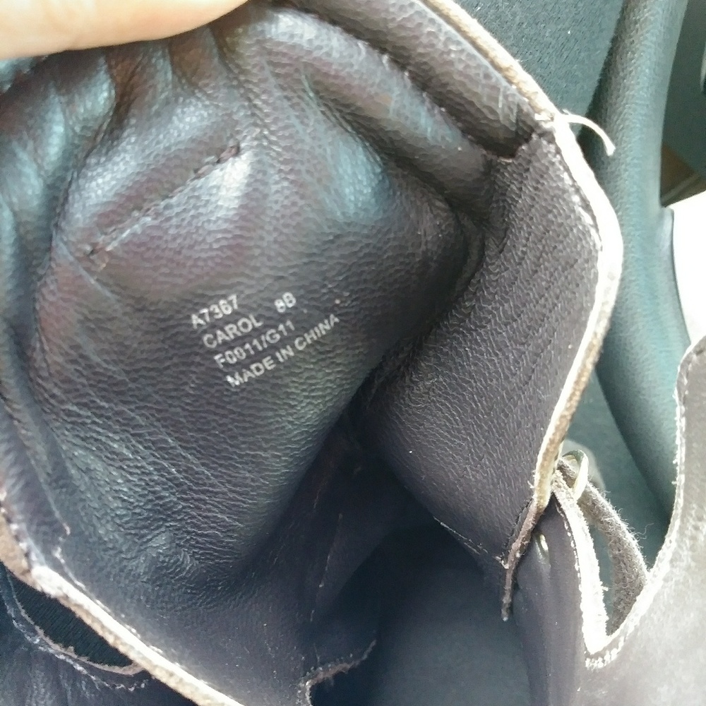 Authentic coach combat boots - Picture 2 of 2